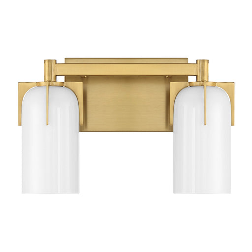 Savoy House 8-4128-2-322 Two Light Bathroom Vanity, Warm Brass (2)