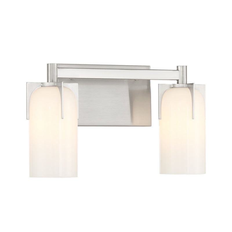 Savoy House 8-4128-2-SN Two Light Bathroom Vanity, Satin Nickel (3)