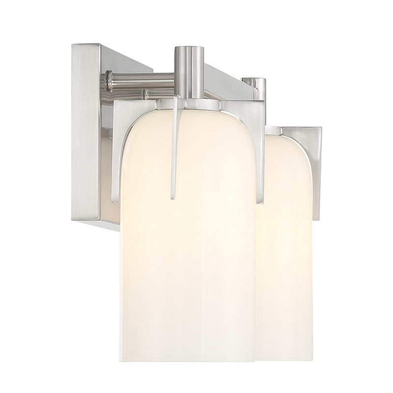 Savoy House 8-4128-2-SN Two Light Bathroom Vanity, Satin Nickel (5)
