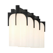 Savoy House 8-4128-4-BK Four Light Bathroom Vanity, Matte Black (5)