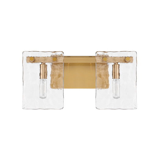 Savoy House 8-8204-2-322 Two Light Bathroom Vanity, Warm Brass (2)