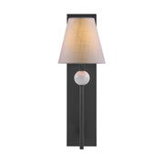 Savoy House 9-1968-1-89 One Light Wall Sconce, Matte Black (3)