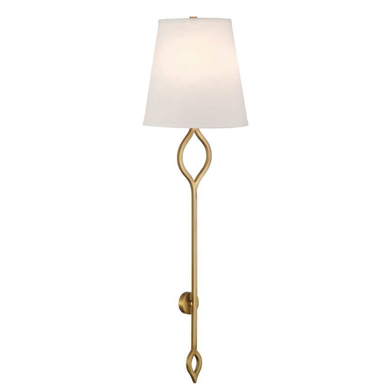 Savoy House 9-2866-2-322 Two Light Wall Sconce, Warm Brass (4)