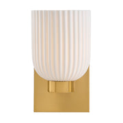 Savoy House 9-3172-1-322 One Light Wall Sconce, Warm Brass (3)