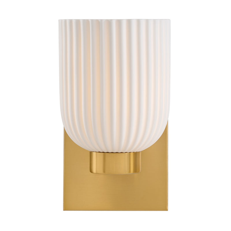 Savoy House 9-3172-1-322 One Light Wall Sconce, Warm Brass (3)