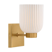 Savoy House 9-3172-1-322 One Light Wall Sconce, Warm Brass (4)