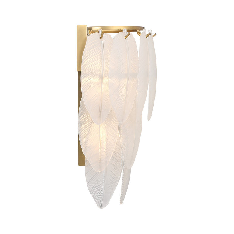 Savoy House 9-3506-3-322 Three Light Wall Sconce, Warm Brass (5)