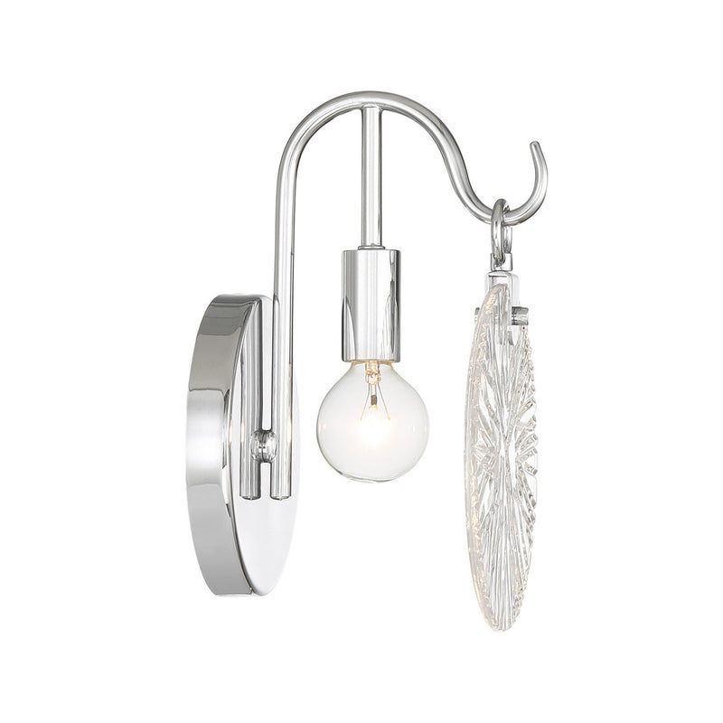 Savoy House 9-3981-1-11 One Light Bathroom Vanity, Polished Chrome (5)