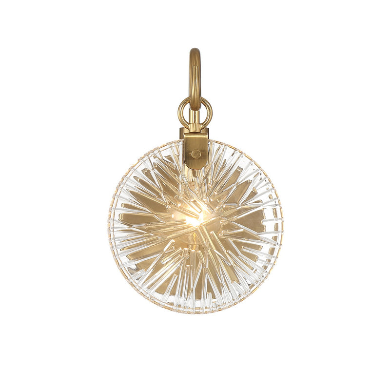 Savoy House 9-3981-1-322 One Light Bathroom Vanity, Warm Brass (3)