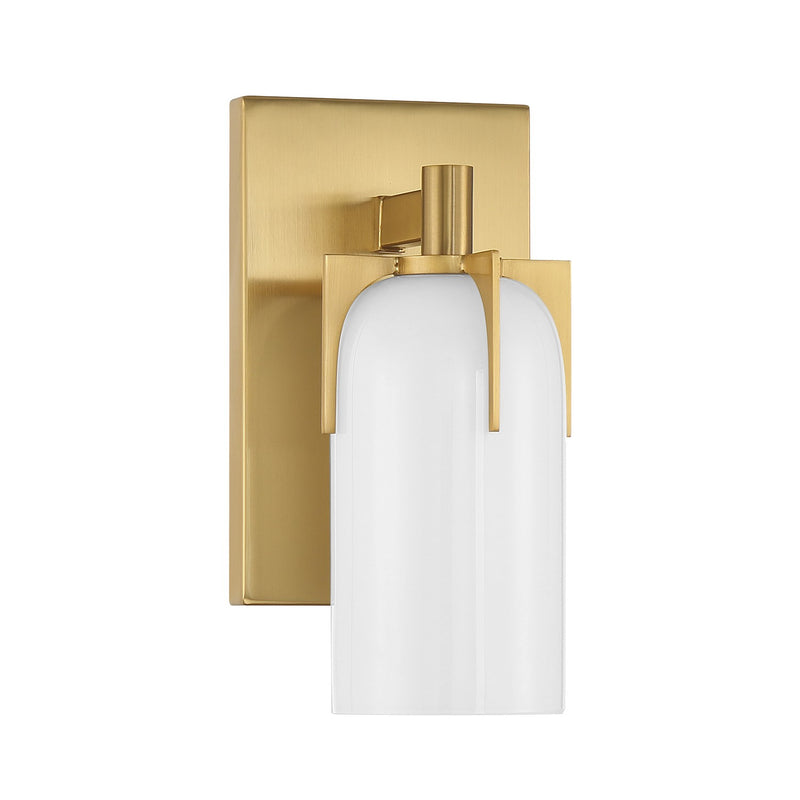 Savoy House 9-4128-1-322 One Light Bathroom Vanity, Warm Brass (2)