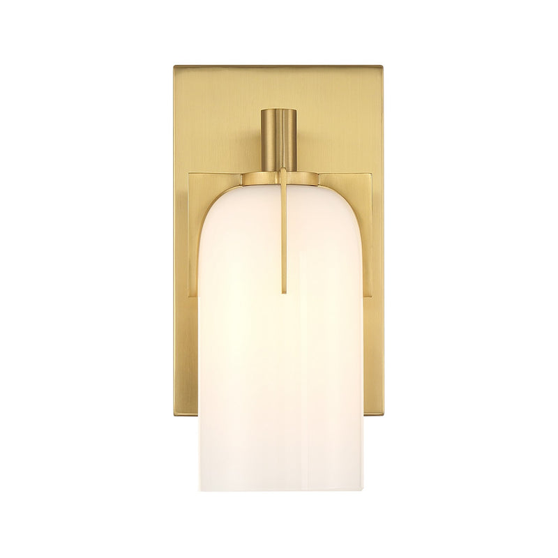 Savoy House 9-4128-1-322 One Light Bathroom Vanity, Warm Brass (3)