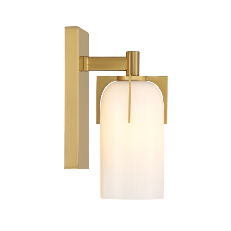 Savoy House 9-4128-1-322 One Light Bathroom Vanity, Warm Brass (5)