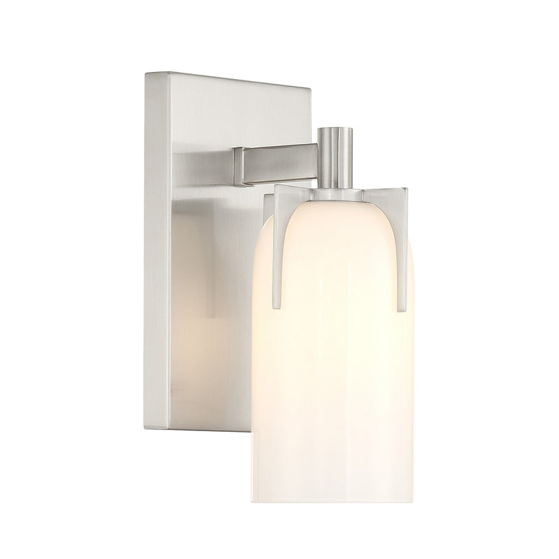 Savoy House 9-4128-1-SN One Light Bathroom Vanity, Satin Nickel (4)
