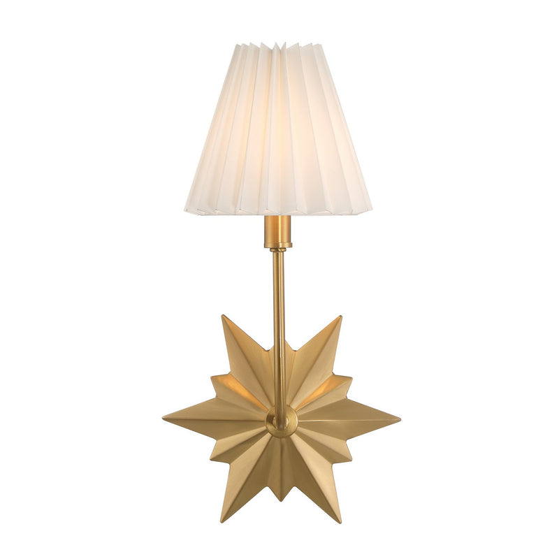 Savoy House 9-4408-1-322 One Light Wall Sconce, Warm Brass (3)