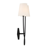 Savoy House 9-4928-2-89 Two Light Wall Sconce, Matte Black (5)