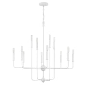 Savoy House 1-4046-12-83 12 Light Chandelier, Bisque White (2)