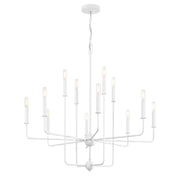 Savoy House 1-4046-12-83 12 Light Chandelier, Bisque White (3)