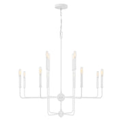 Savoy House 1-4046-12-83 12 Light Chandelier, Bisque White (5)