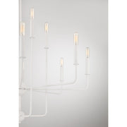 Savoy House 1-4046-12-83 12 Light Chandelier, Bisque White (6)