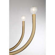 Savoy House 1-6680-8-127 Eight Light Chandelier, Noble Brass (6)