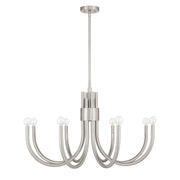 Savoy House 1-6680-8-SN Eight Light Chandelier, Satin Nickel (2)