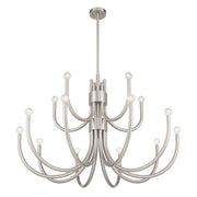 Savoy House 1-6682-15-SN 15 Light Chandelier, Satin Nickel (3)