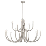 Savoy House 1-6682-15-SN 15 Light Chandelier, Satin Nickel (5)