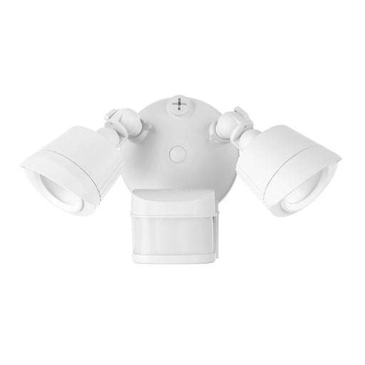 Savoy House 4-FLOOD-MS-A2-3000K-WH LED Motion Sensored Double Flood Light, White (2)