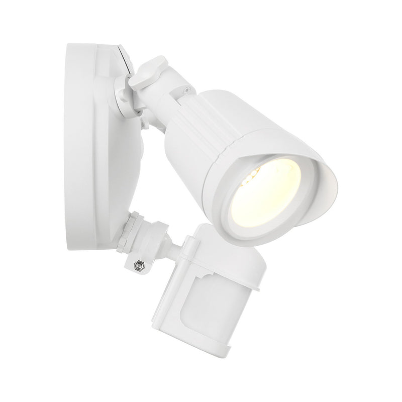 Savoy House 4-FLOOD-MS-A2-3000K-WH LED Motion Sensored Double Flood Light, White (4)