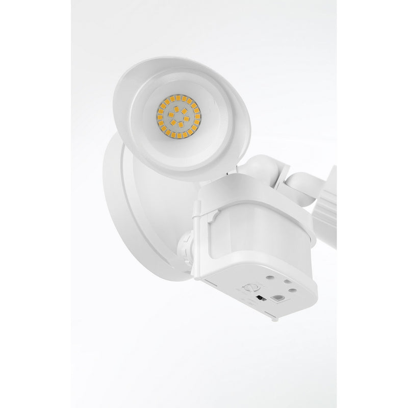 Savoy House 4-FLOOD-MS-A2-3000K-WH LED Motion Sensored Double Flood Light, White (5)