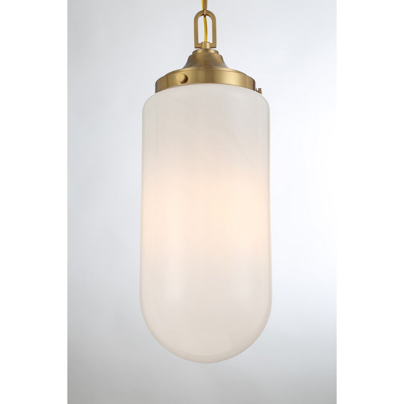 Savoy House 7-6025-3-322 Three Light Pendant, Warm Brass (5)
