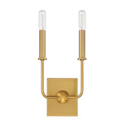 Savoy House 9-4044-2-322 Two Light Wall Sconce, Warm Brass (2)