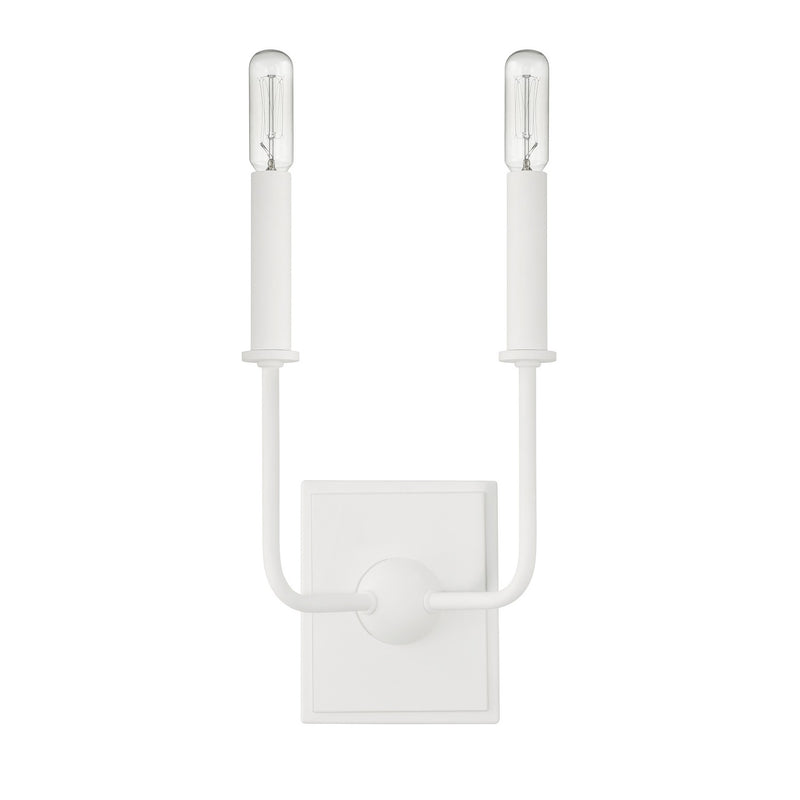 Savoy House 9-4044-2-83 Two Light Wall Sconce, Bisque White (2)