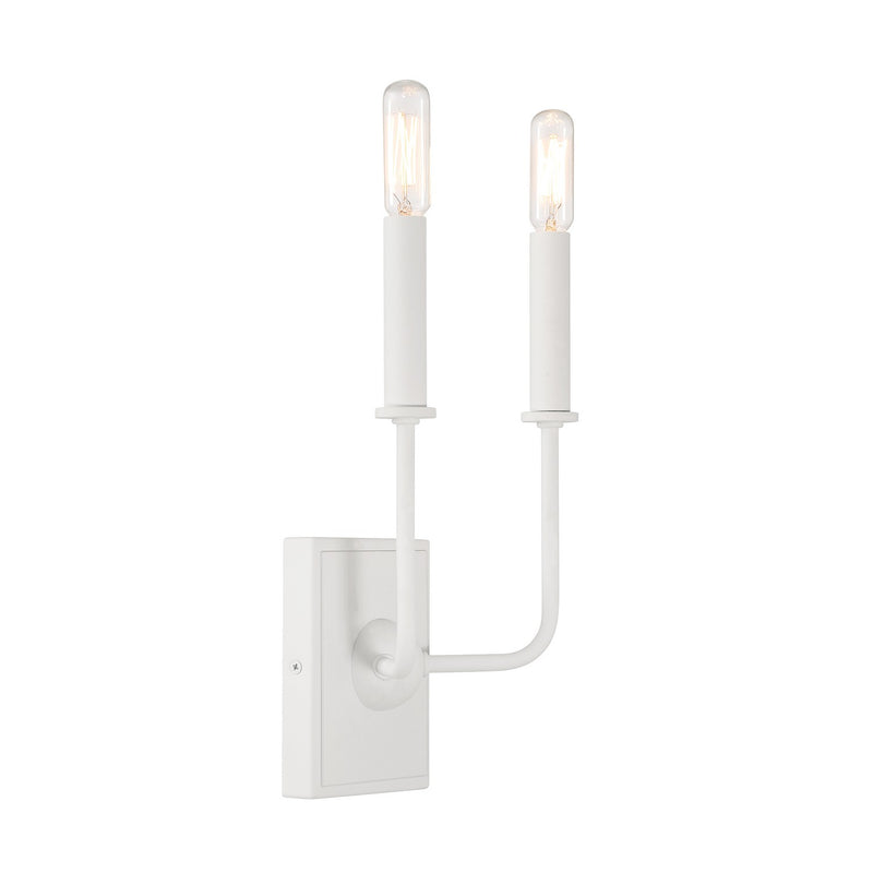 Savoy House 9-4044-2-83 Two Light Wall Sconce, Bisque White (4)