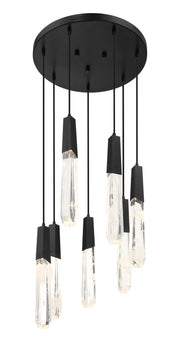 George Kovacs P1287-66A-L Drifting Droplets LED Pendant, Coal Alternate Image 2.jpg