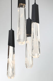 George Kovacs P1287-66A-L Drifting Droplets LED Pendant, Coal Alternate Image 4.jpg