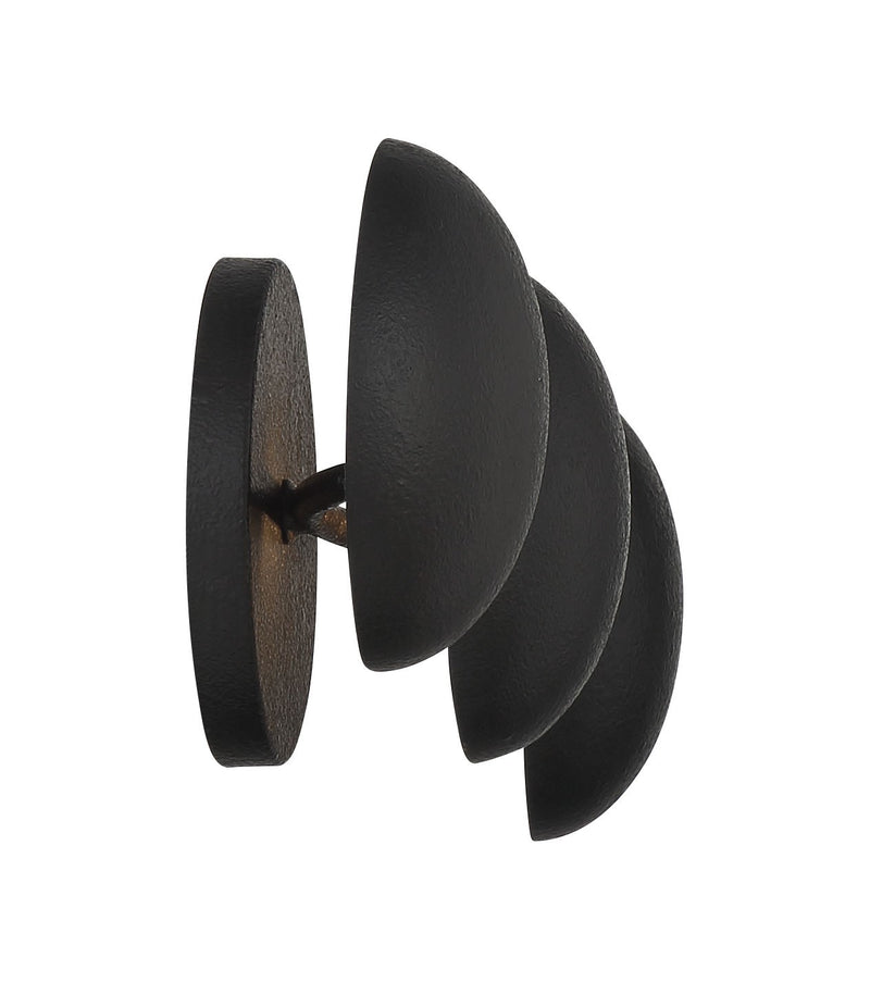 George Kovacs P1315-076 Undertas Three Light Wall Sconce, Iron Ore Alternate Image 3.jpg