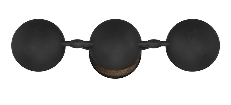 George Kovacs P1315-076 Undertas Three Light Wall Sconce, Iron Ore Alternate Image.jpg