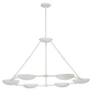 George Kovacs P1316-792 Undertas Six Light Chandelier, Piastra Plaster Alternate Image.jpg