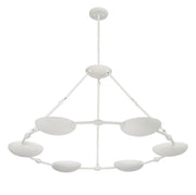 George Kovacs P1316-792 Undertas Six Light Chandelier, Piastra Plaster Alternate Image 2.jpg