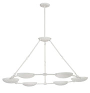 George Kovacs P1316-792 Undertas Six Light Chandelier, Piastra Plaster Alternate Image 6.jpg