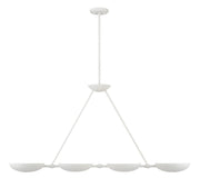 George Kovacs P1318-792 Undertas Four Light Island Pendant, Piastra Plaster Alternate Image 2.jpg
