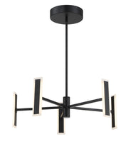 George Kovacs P1415-66A-L Edge LED Chandelier, Coal Alternate Image.jpg