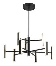 George Kovacs P1419-66A-L Edge LED Chandelier, Coal Alternate Image 3.jpg