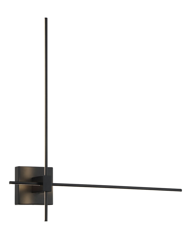 George Kovacs P1436-66A-L Parker LED Wall Sconce, Coal Alternate Image 2.jpg