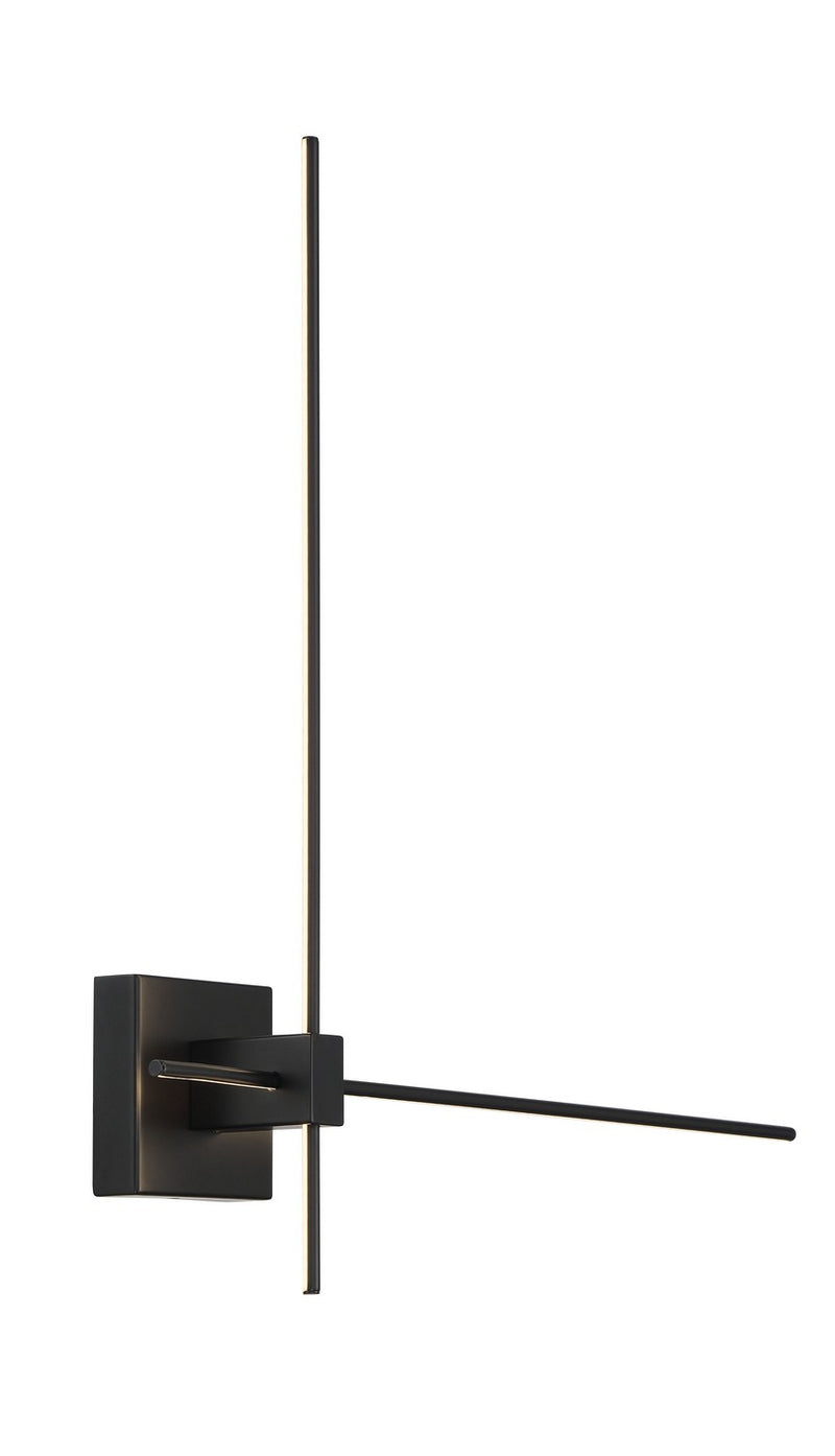 George Kovacs P1436-66A-L Parker LED Wall Sconce, Coal Alternate Image 3.jpg