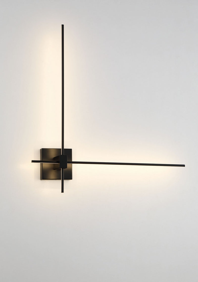 George Kovacs P1436-66A-L Parker LED Wall Sconce, Coal Alternate Image.jpg