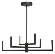 George Kovacs P1476-66A-L Articular LED Chandelier, Coal Alternate Image 2.jpg