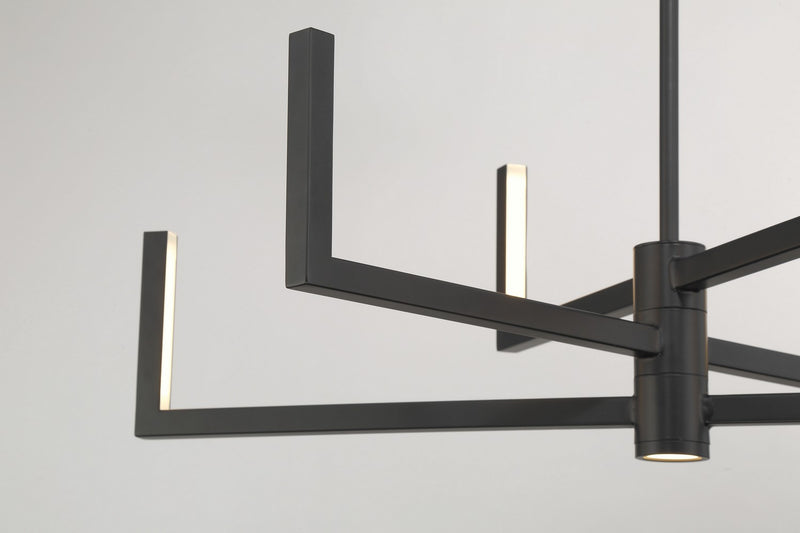 George Kovacs P1476-66A-L Articular LED Chandelier, Coal Alternate Image 4.jpg