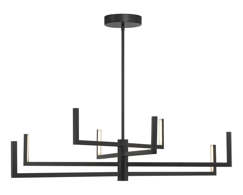 George Kovacs P1478-66A-L Articular LED Chandelier, Coal Alternate Image 2.jpg